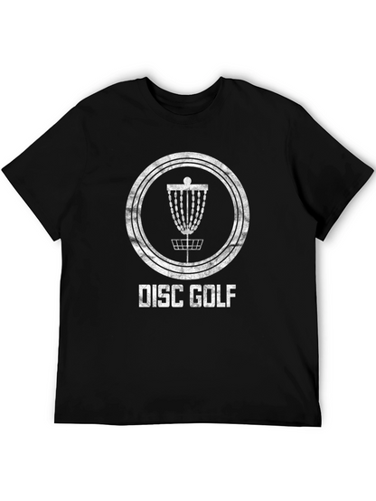Disc Golf Graphic Tee - Black