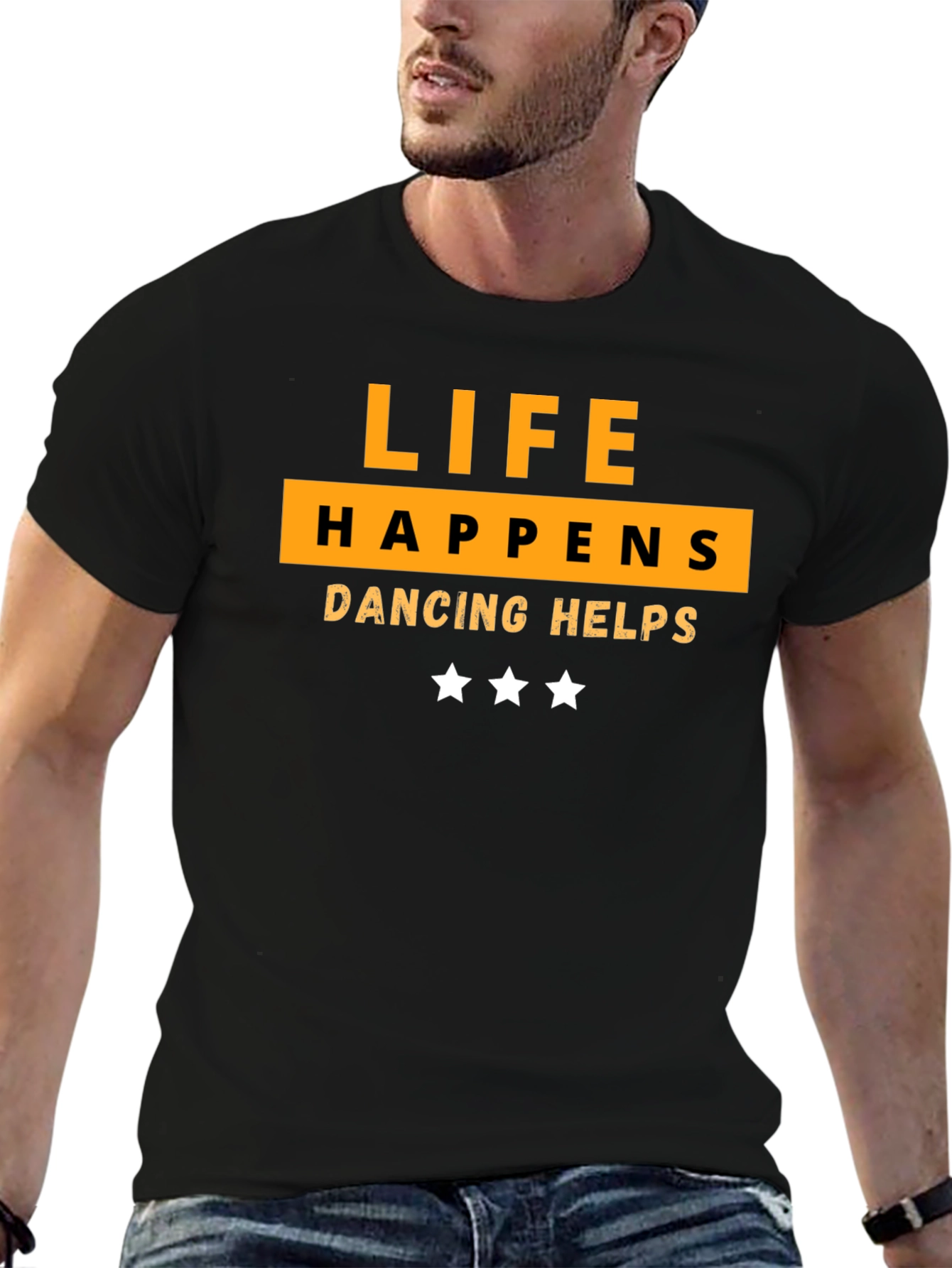 Life Happens Dancing Helps T-Shirt