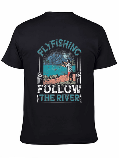 Flyfishing Follow the River T-Shirt