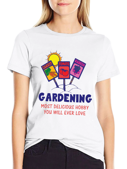 Gardening Hobby T-Shirt - Cute Garden Tee