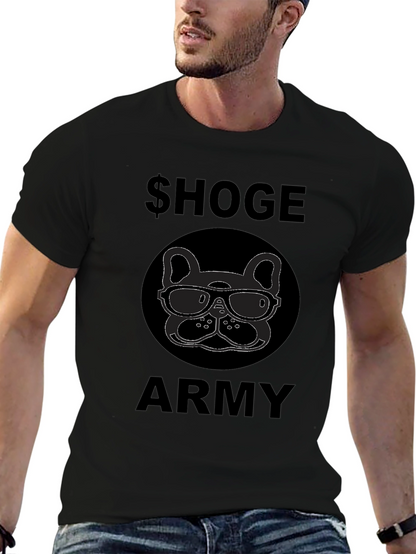 HOGE Army Black T-Shirt