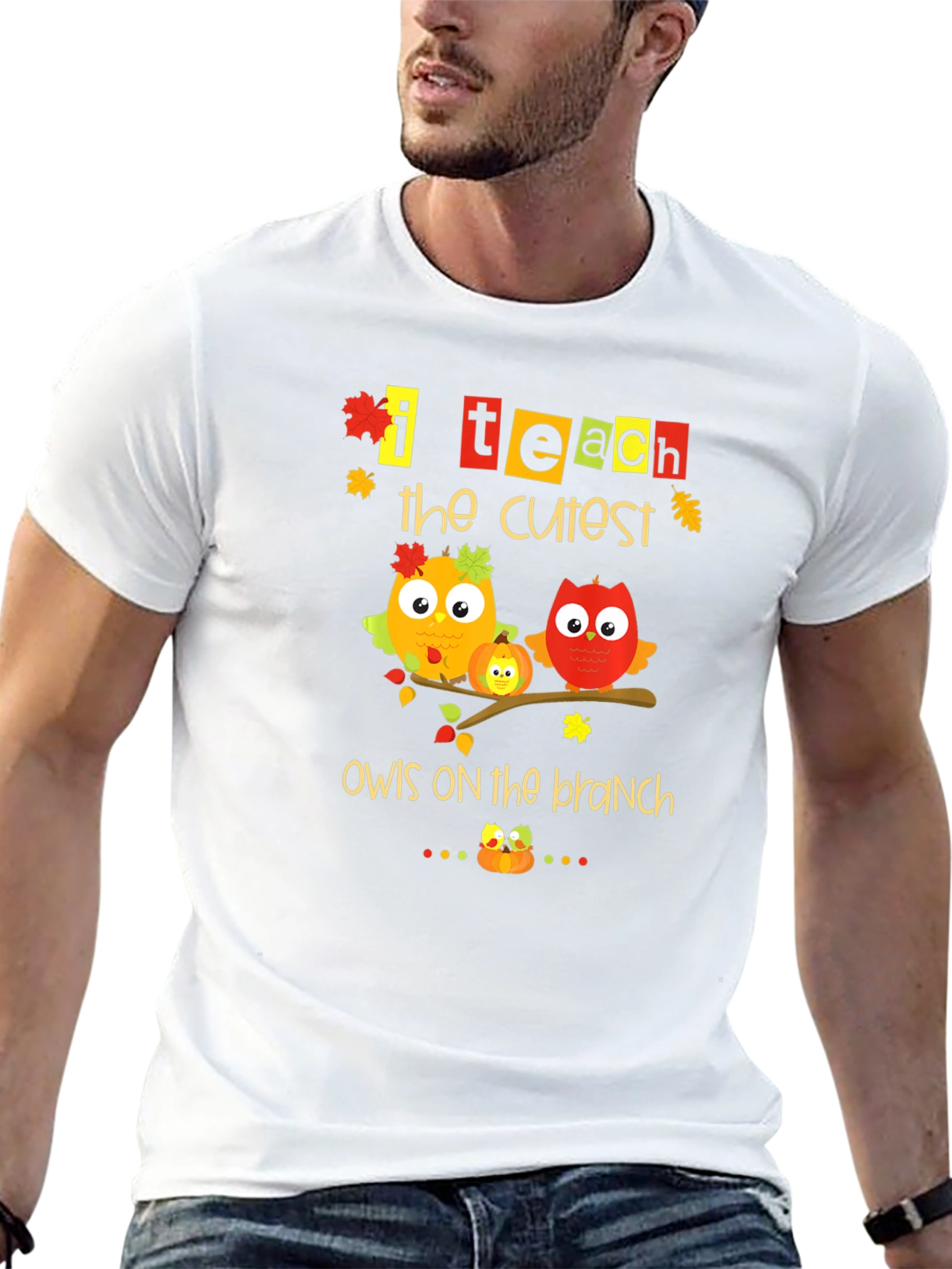 I Teach The Cutest Owls On The Branch T-Shirt