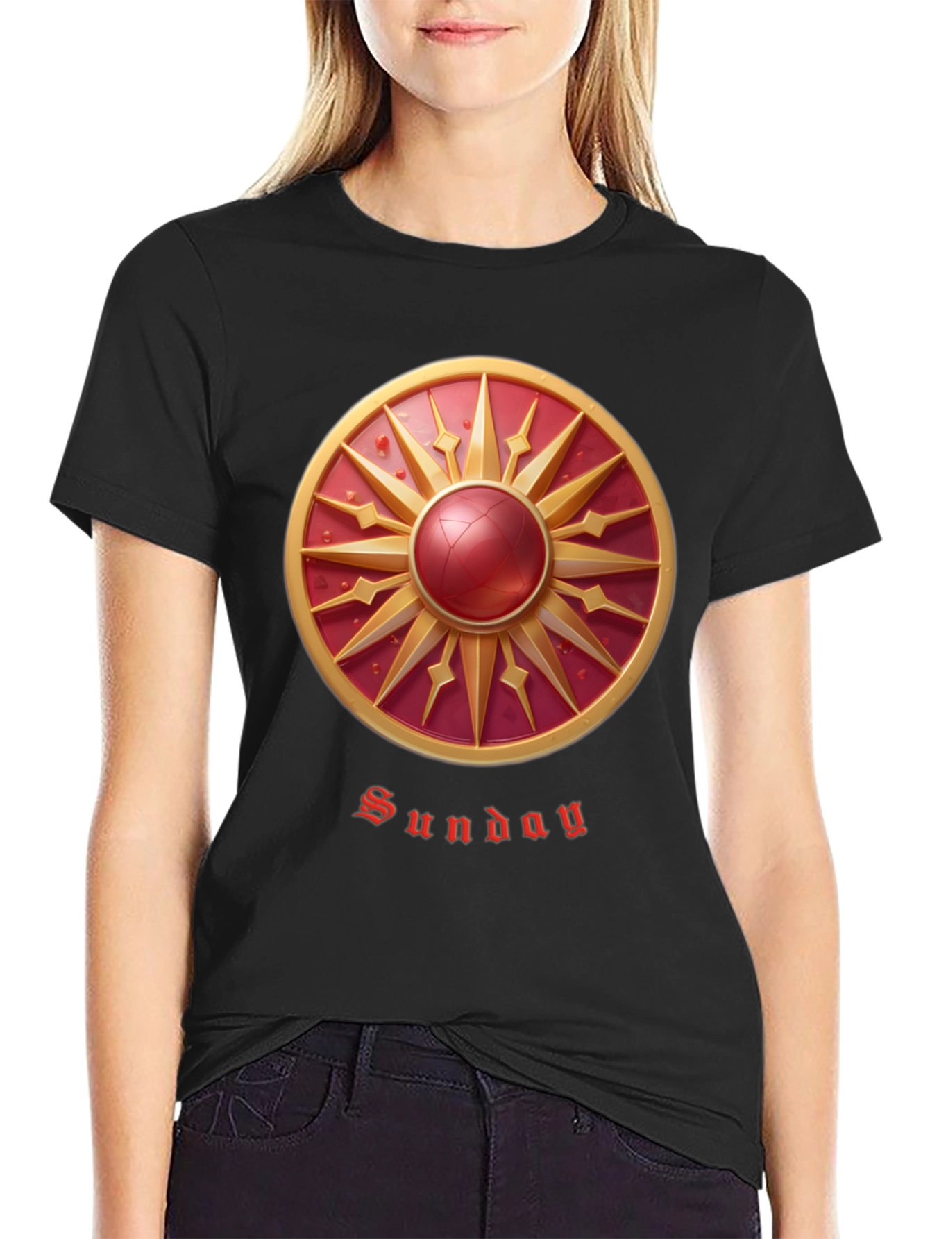Sunday Sun Graphic T-Shirt
