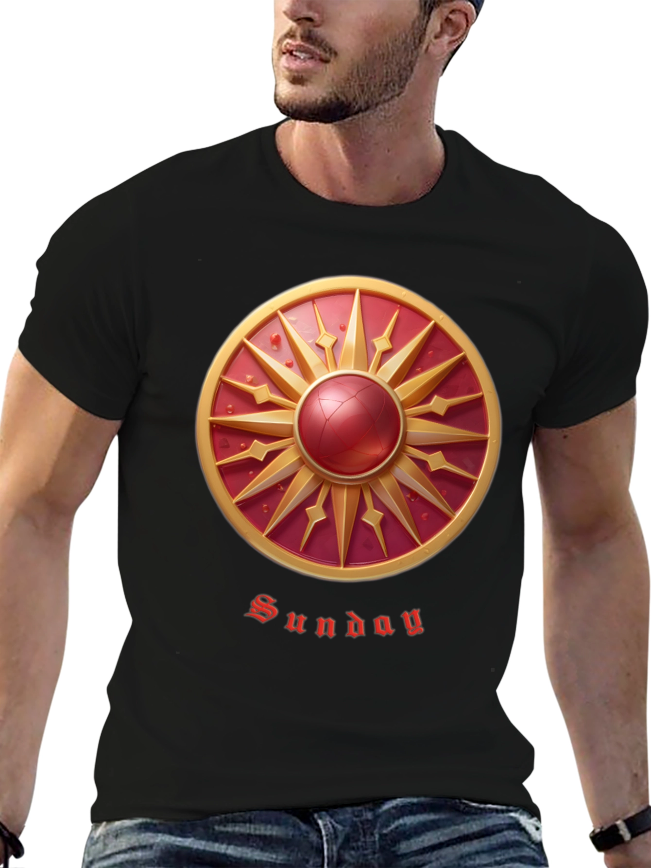 Sunday Sun Graphic T-Shirt