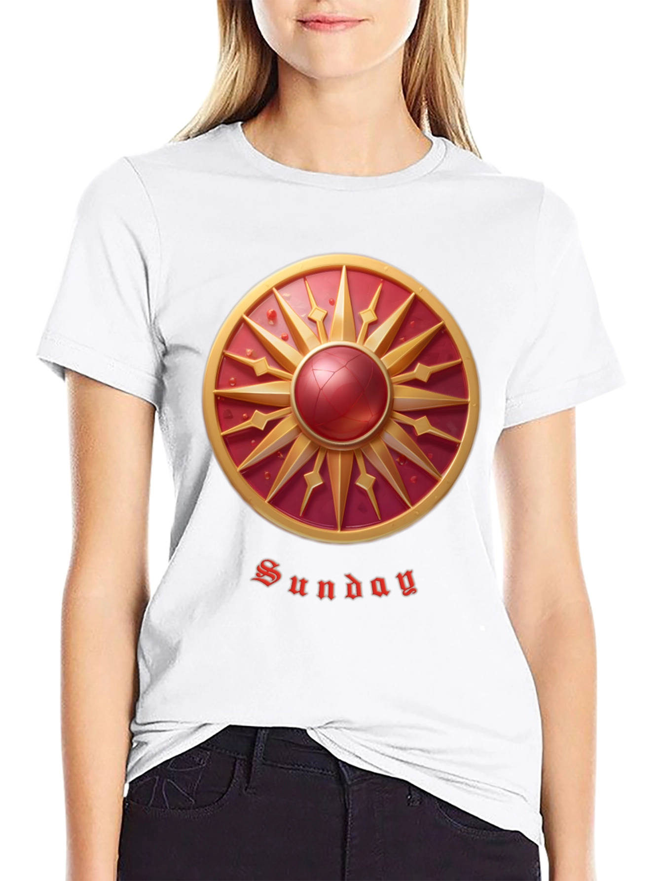 Sunday Sun Graphic T-Shirt