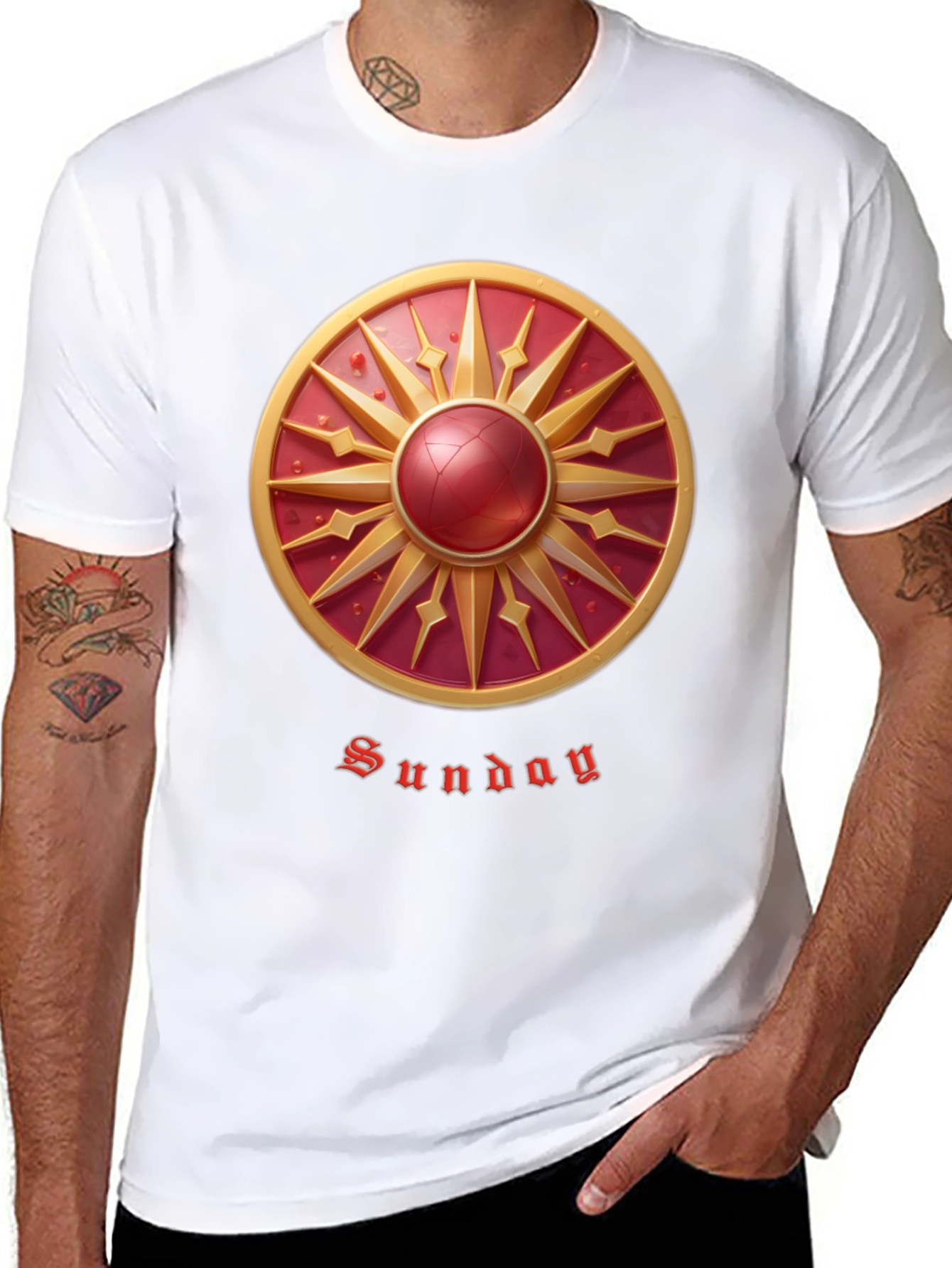 Sunday Sun Graphic T-Shirt