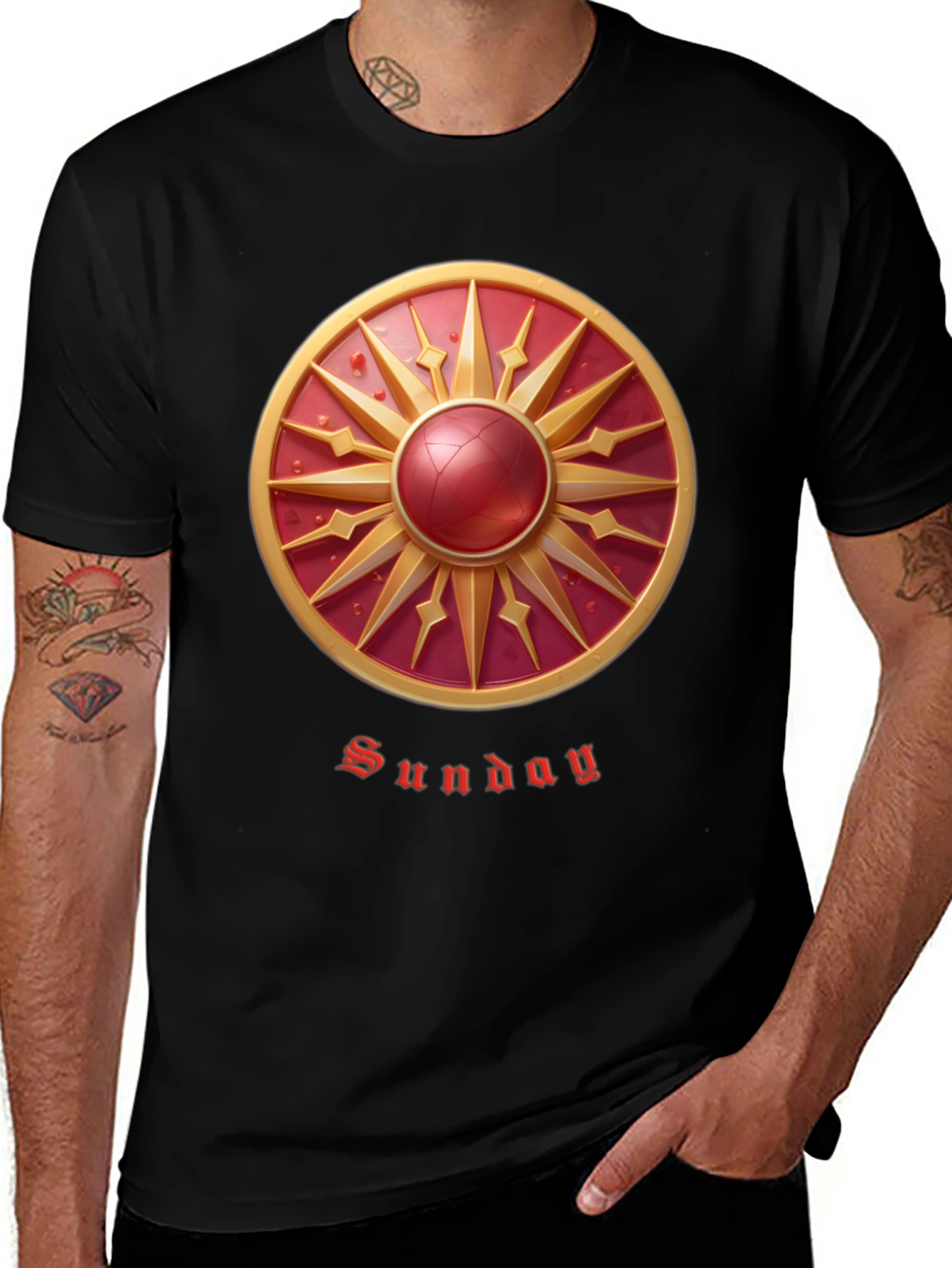 Sunday Sun Graphic T-Shirt