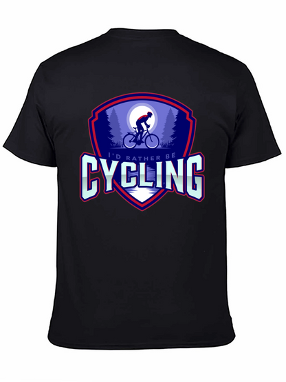 Cycling Graphic Tee - Id Rather Be Cycling