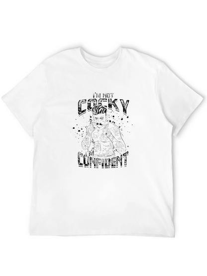 Im Not Cocky Confident Boxer Graphic T-Shirt