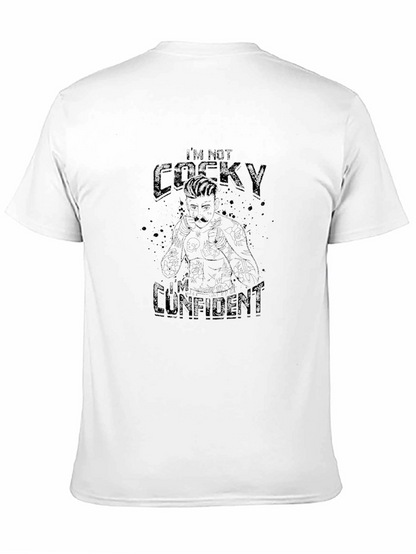 Im Not Cocky Confident Boxer Graphic T-Shirt