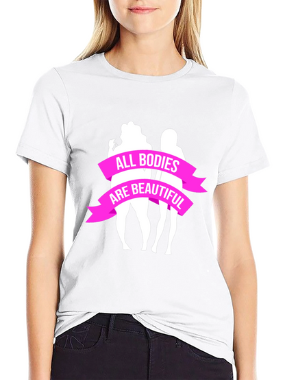 All Bodies Are Beautiful Graphic Tee - Black