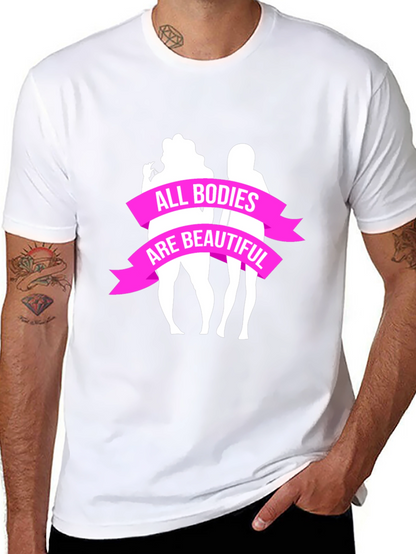 All Bodies Are Beautiful Graphic Tee - Black