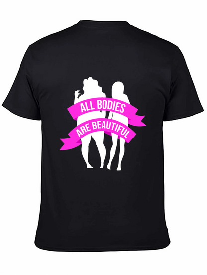 All Bodies Are Beautiful Graphic Tee - Black