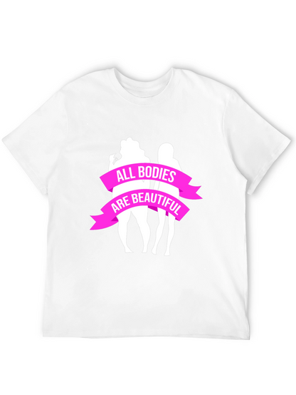 All Bodies Are Beautiful Graphic Tee - Black