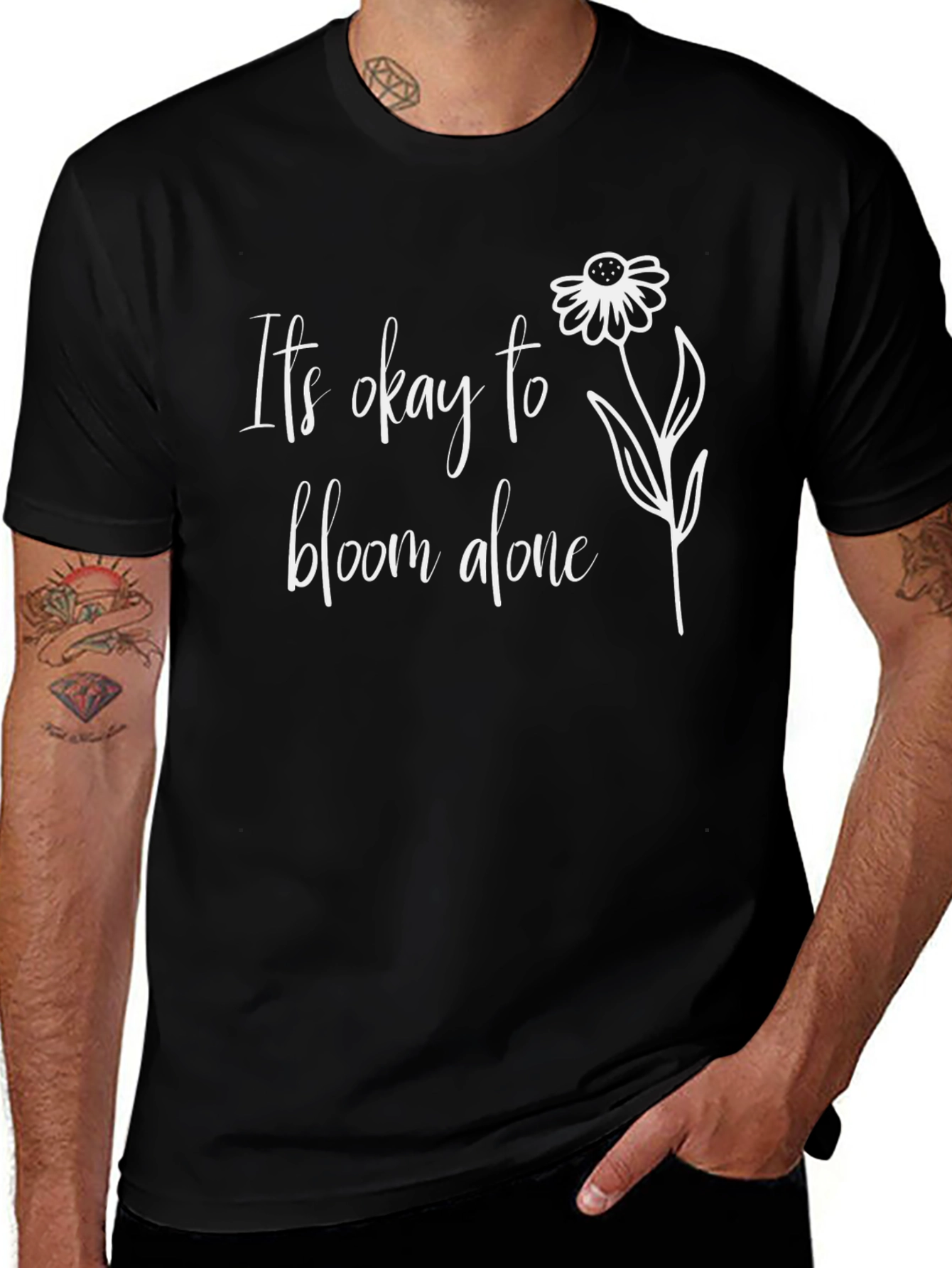 Bloom Alone T-Shirt - Stylish Comfort
