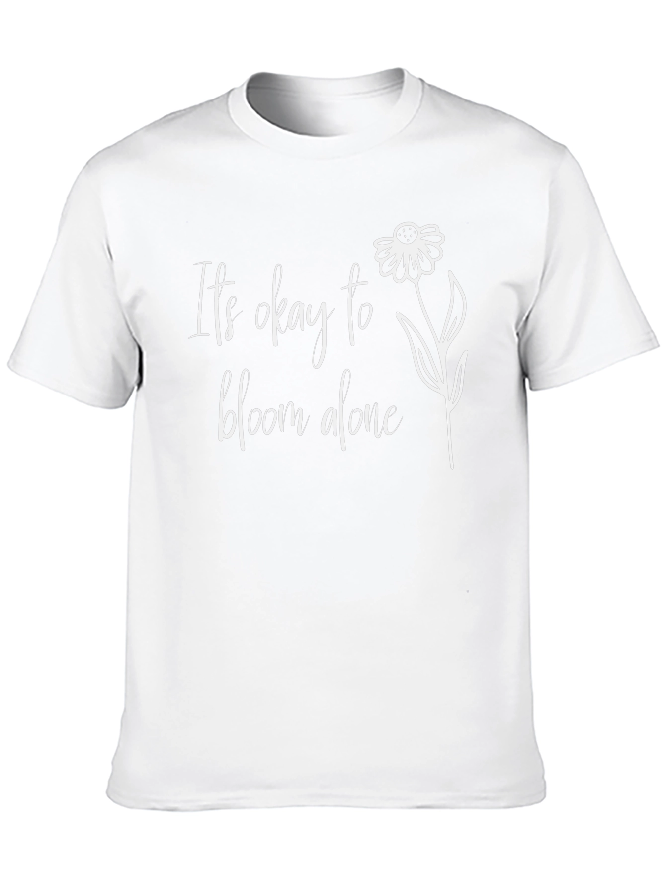 Bloom Alone T-Shirt - Stylish Comfort