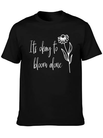 Bloom Alone T-Shirt - Stylish Comfort