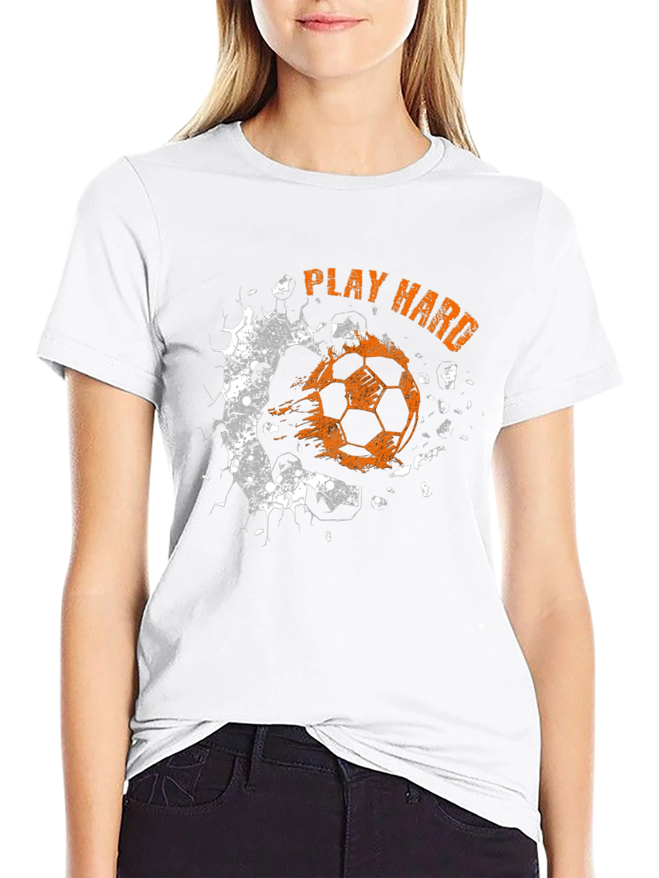 Play Hard Soccer Graphic Tee