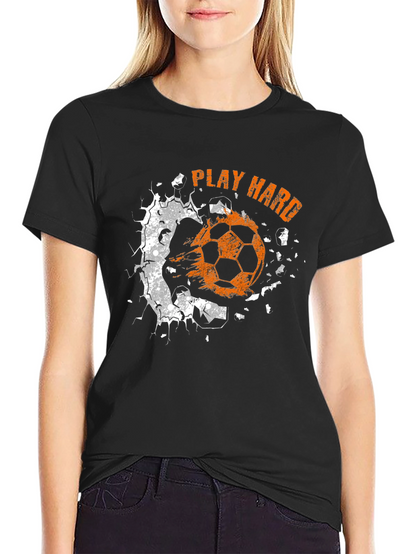 Play Hard Soccer Graphic Tee
