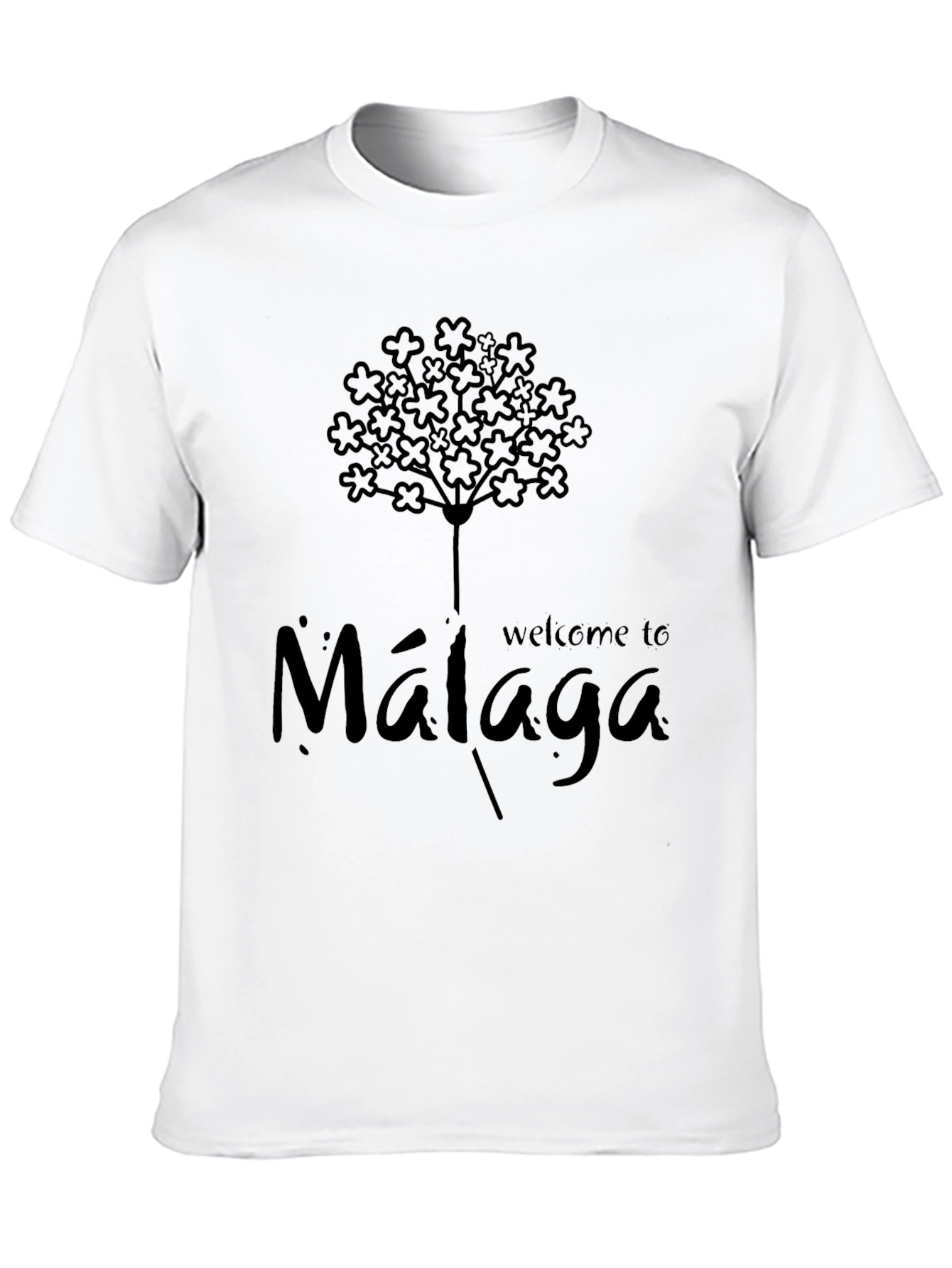 Málaga Welcome T-Shirt - City Souvenir Tee