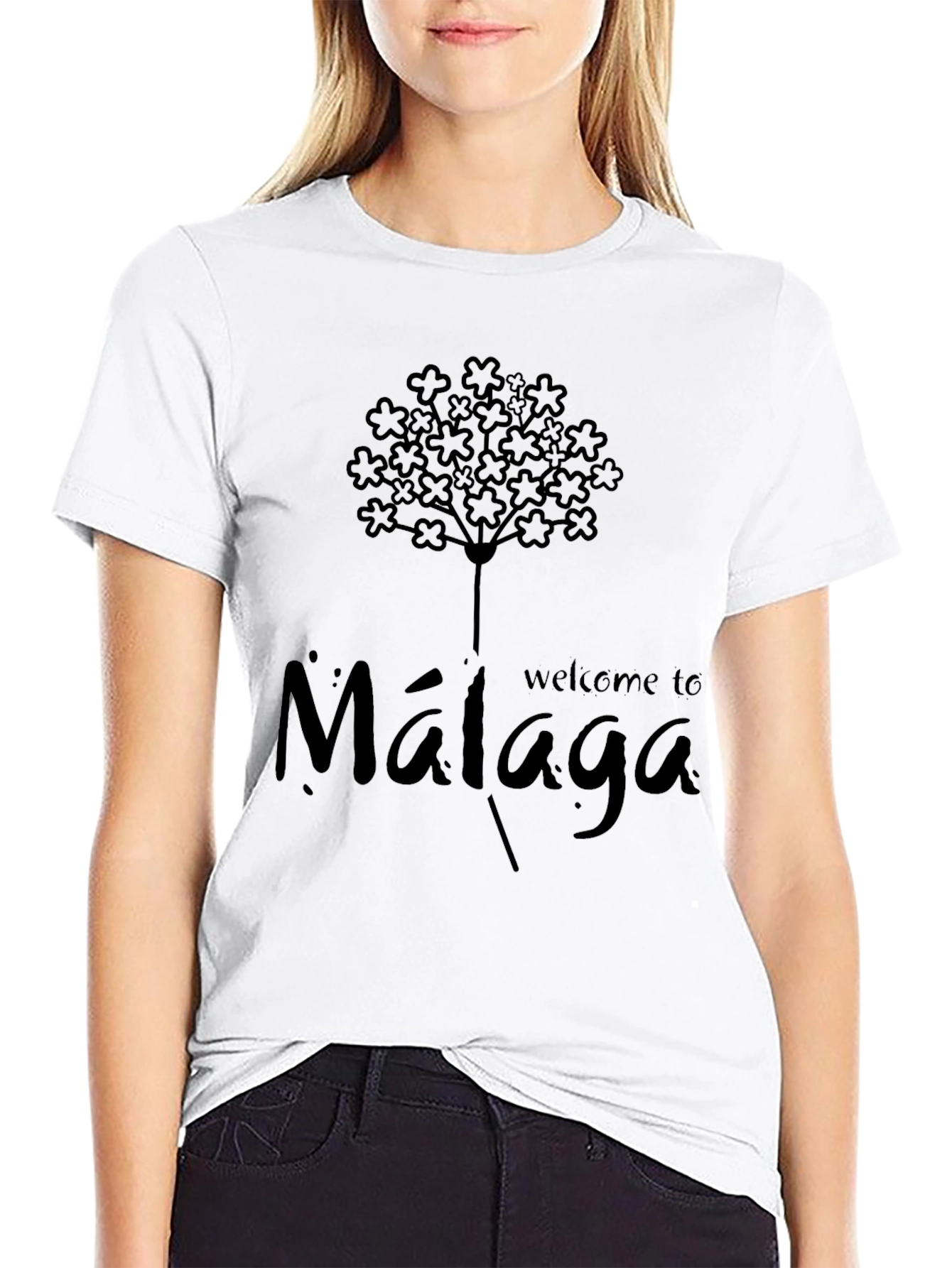 Málaga Welcome T-Shirt - City Souvenir Tee