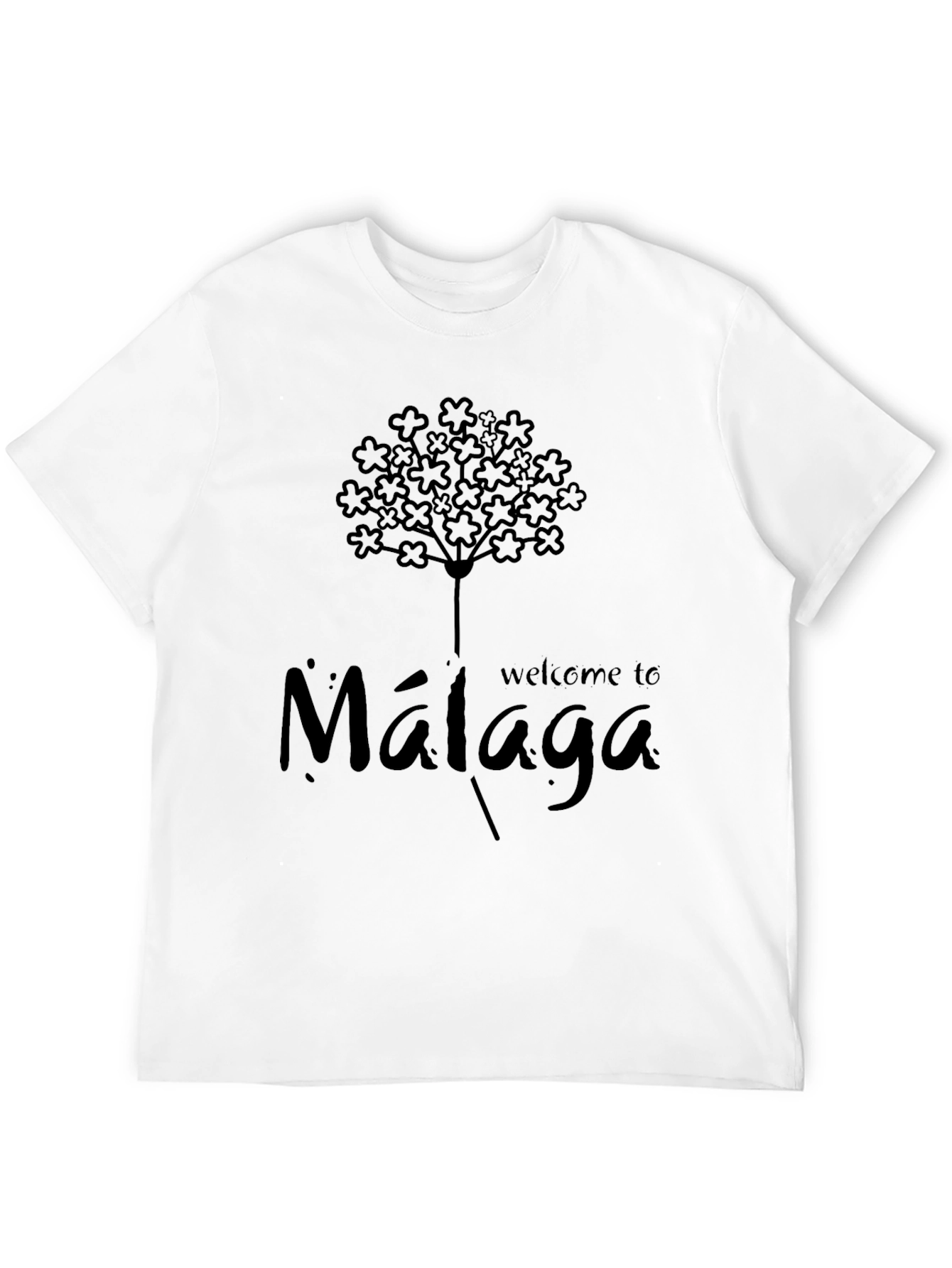 Málaga Welcome T-Shirt - City Souvenir Tee
