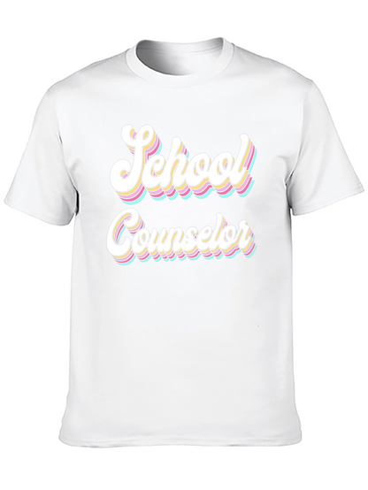 School Counselor Retro T-Shirt