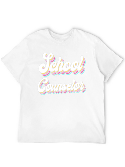 School Counselor Retro T-Shirt