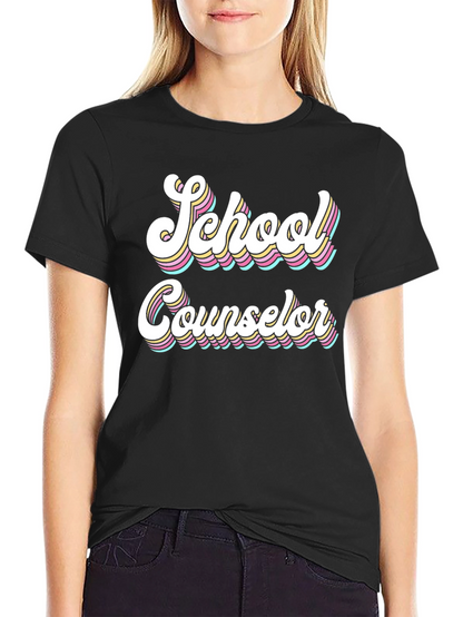 School Counselor Retro T-Shirt