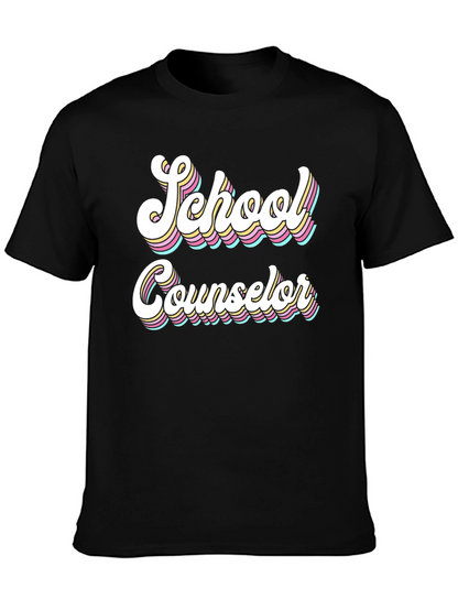 School Counselor Retro T-Shirt