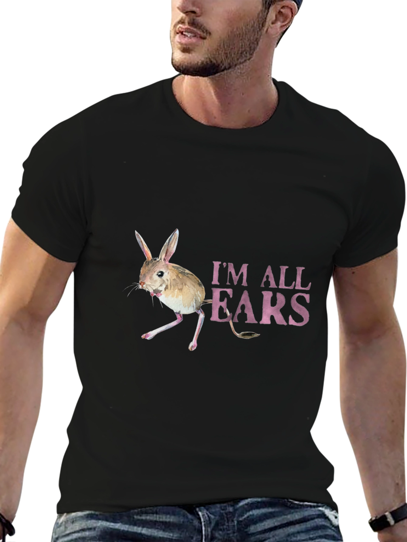 Im All Ears T-Shirt - Jerboa Graphic Tee