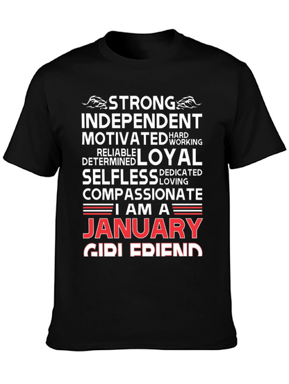 January Girl Friend T-Shirt