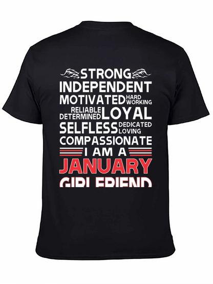January Girl Friend T-Shirt