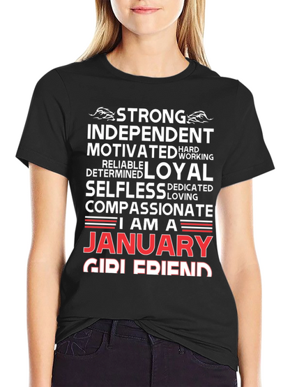 January Girl Friend T-Shirt