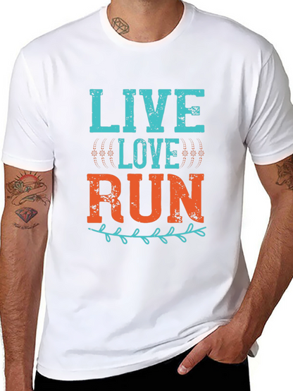 Live Love Run Graphic Tee