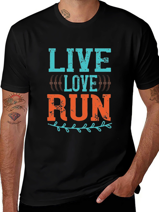 Live Love Run Graphic Tee