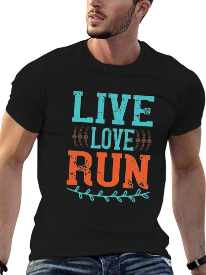 Live Love Run Graphic Tee