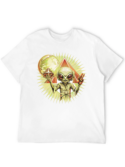 Alien Peace T-Shirt - UFO Graphic Tee