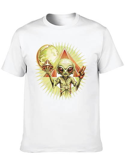 Alien Peace T-Shirt - UFO Graphic Tee