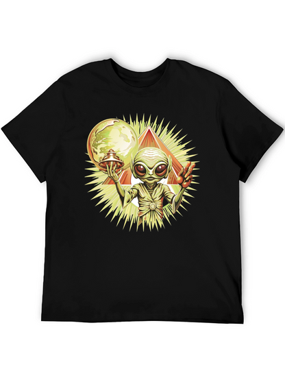 Alien Peace T-Shirt - UFO Graphic Tee