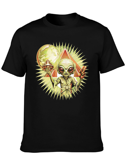 Alien Peace T-Shirt - UFO Graphic Tee
