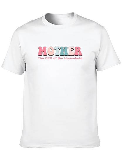 Mother CEO of the Household T-Shirt - Black