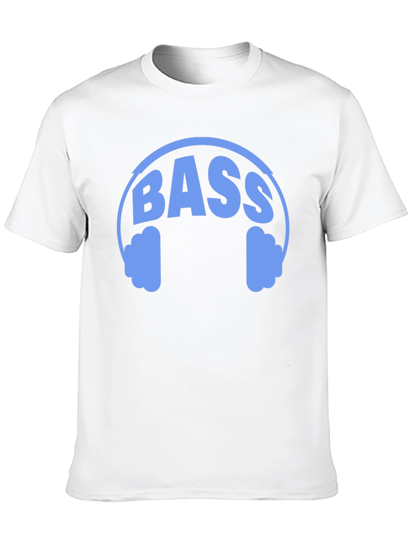 Bass Headphone Graphic T-Shirt - Music Lover Tee