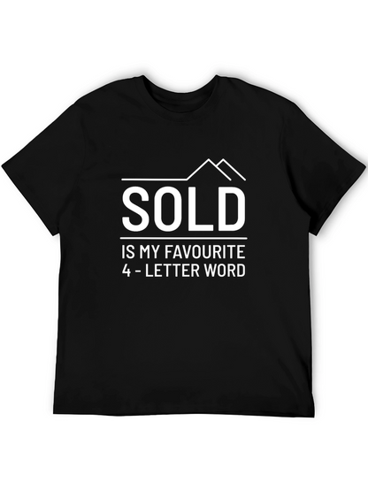 SOLD Realtor T-Shirt Real Estate Agent Tee