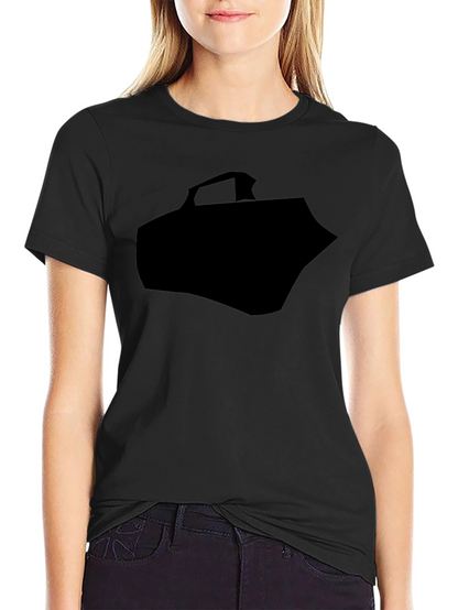 Modern Black Graphic Tee