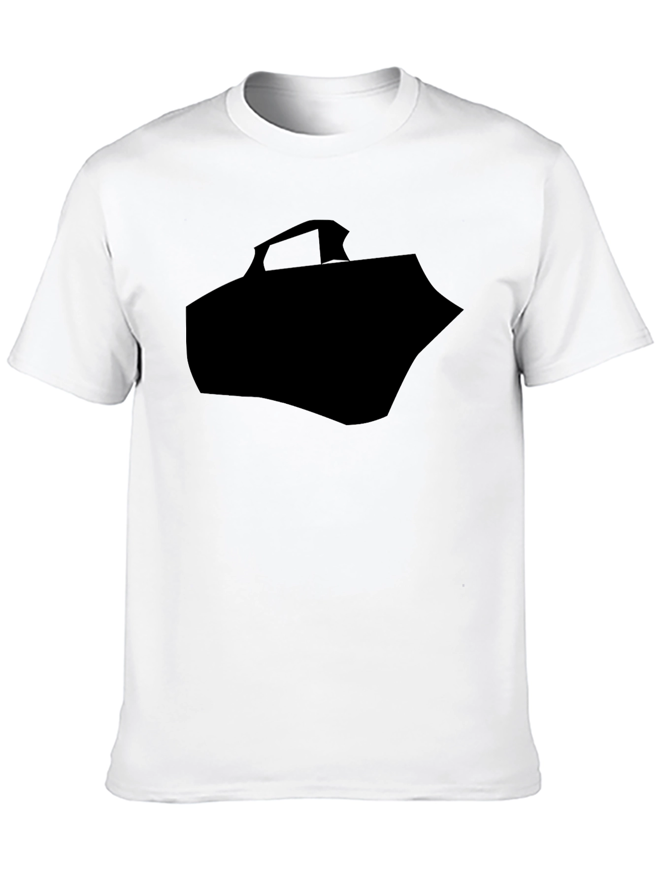Modern Black Graphic Tee