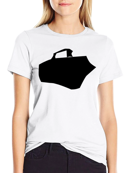 Modern Black Graphic Tee