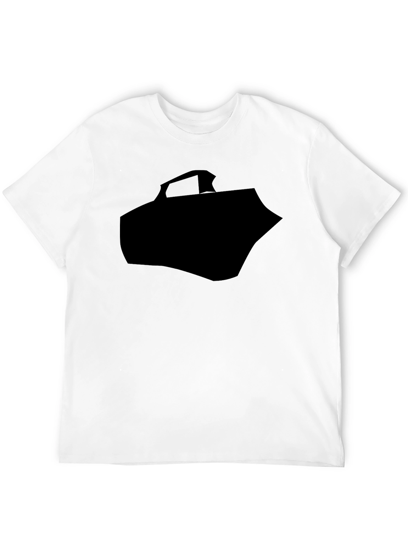 Modern Black Graphic Tee
