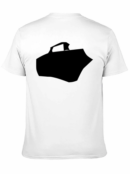 Modern Black Graphic Tee