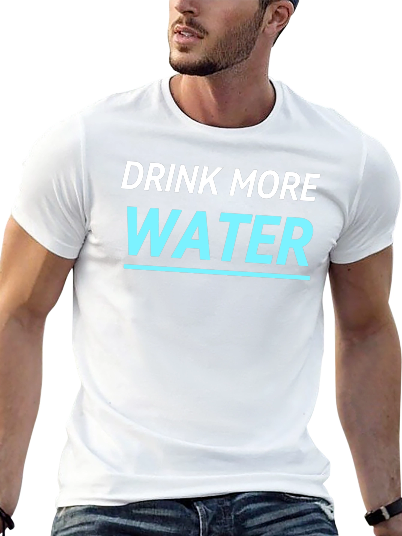 Drink More Water T-Shirt - Stay Hydrated!